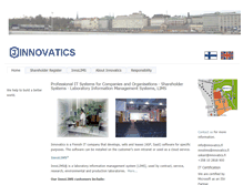 Tablet Screenshot of innovatics.com